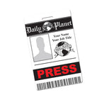 Daily Planet Press Pass Personalised Cosplay ID