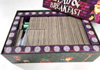 Dead and Breakfast box interior, tiles and game components