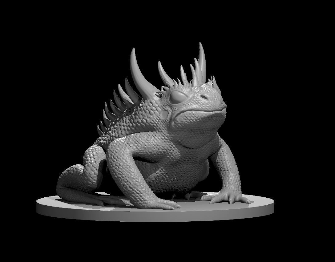 Demon Toad 28mm scale miniature