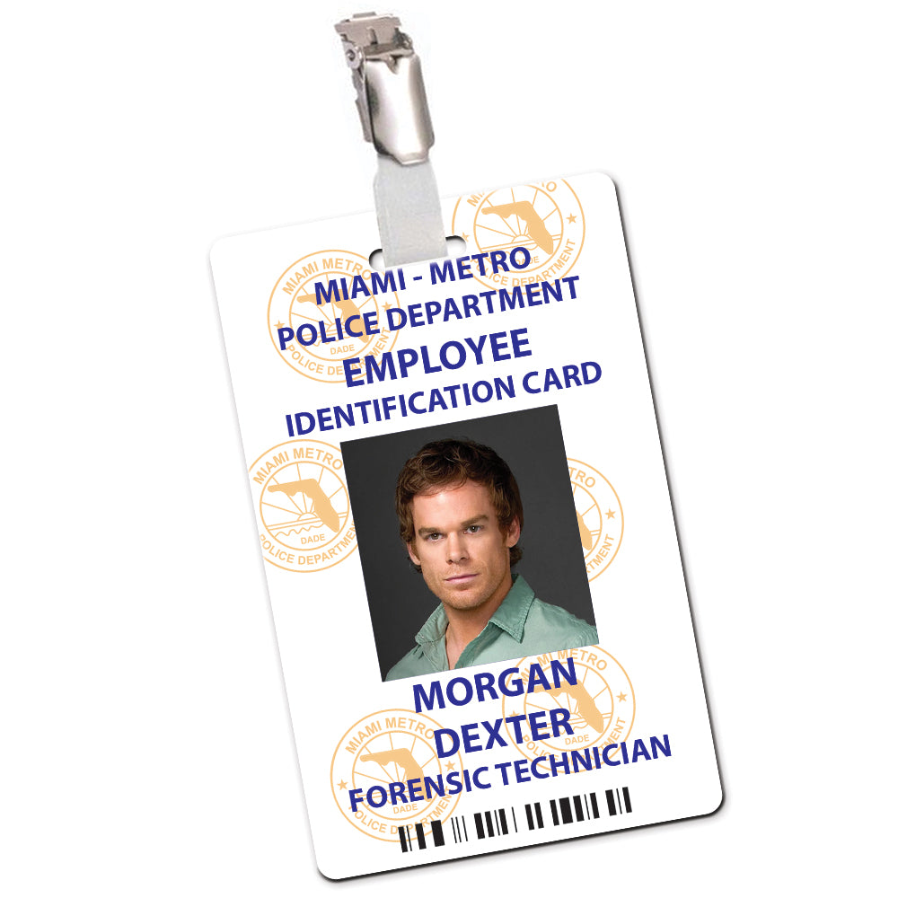 Dexter Cosplay ID Card
