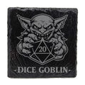 Dice Goblin Slate Coaster