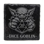 Dice Goblin Slate Coaster
