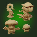 Stone King's Deep In The Jungle Dangerous Flora Oversized Resin Miniatures