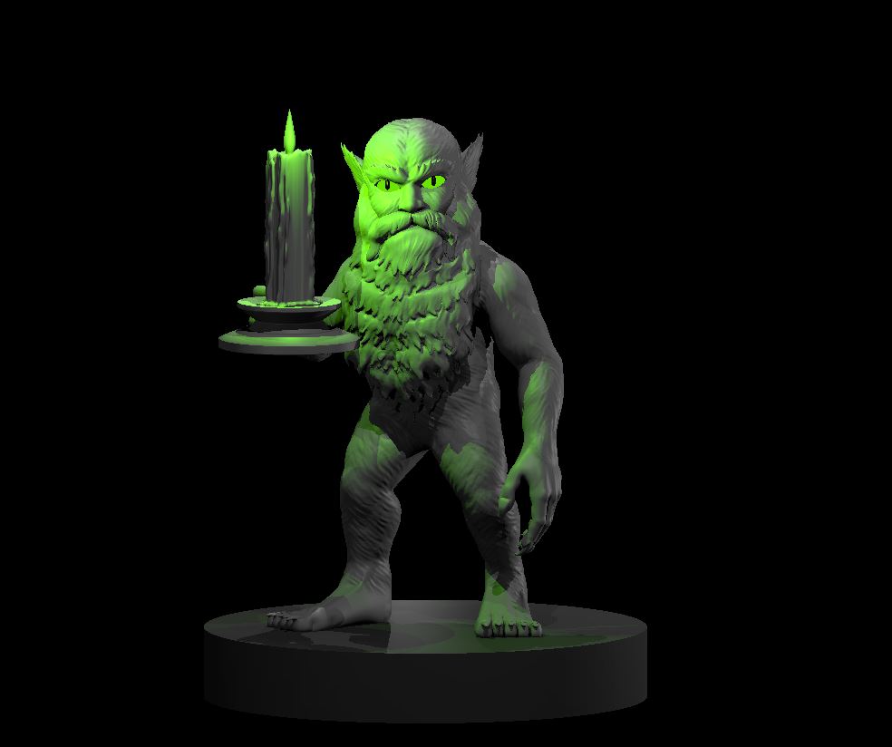 Domovoy 28mm scale miniature