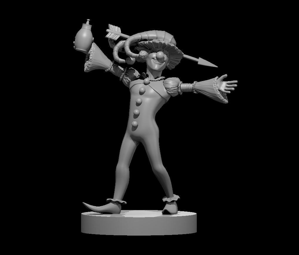 Gnome Clown 28mm scale miniature