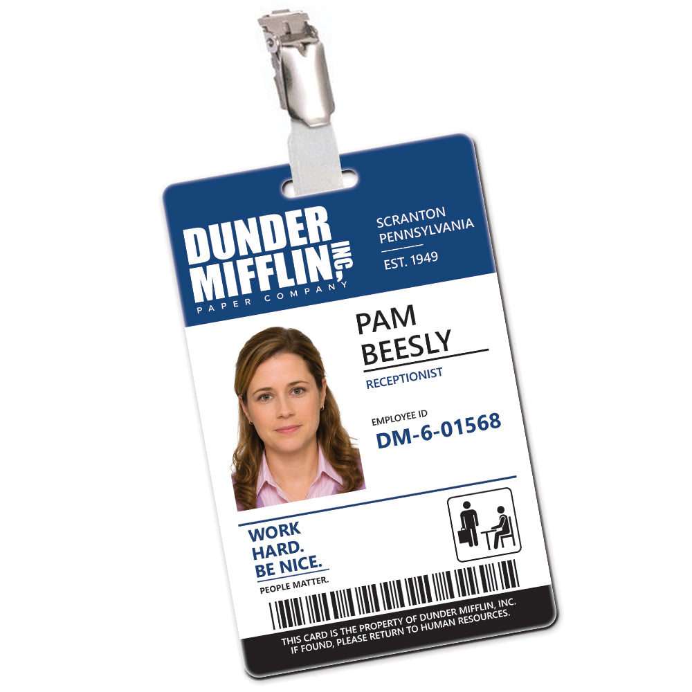 Dunder Mifflin Paper Company Cosplay ID Card