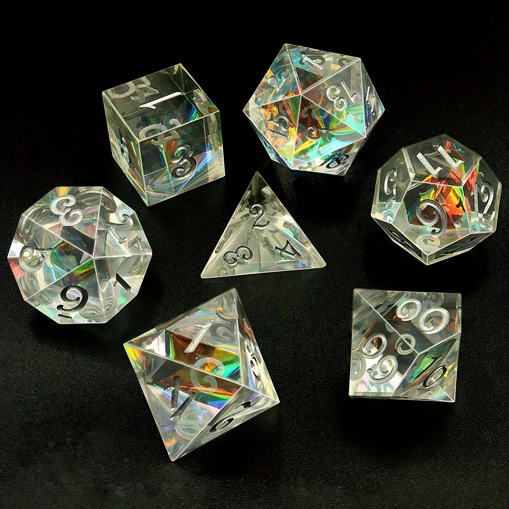 Crystal Illusion - Resin Dice Set