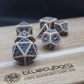 Ancient Ivory Elderstone acrylic dice set