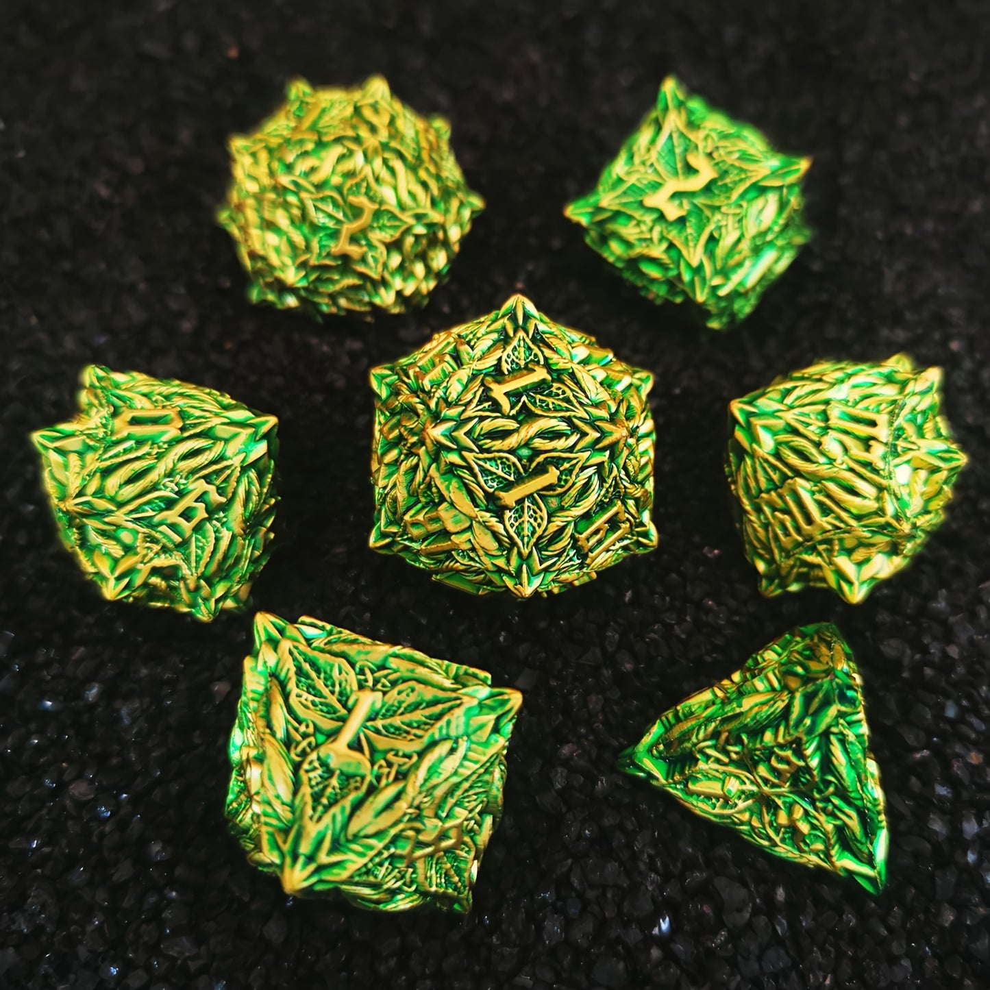 Metal Dice Set - Sylvan Fortune