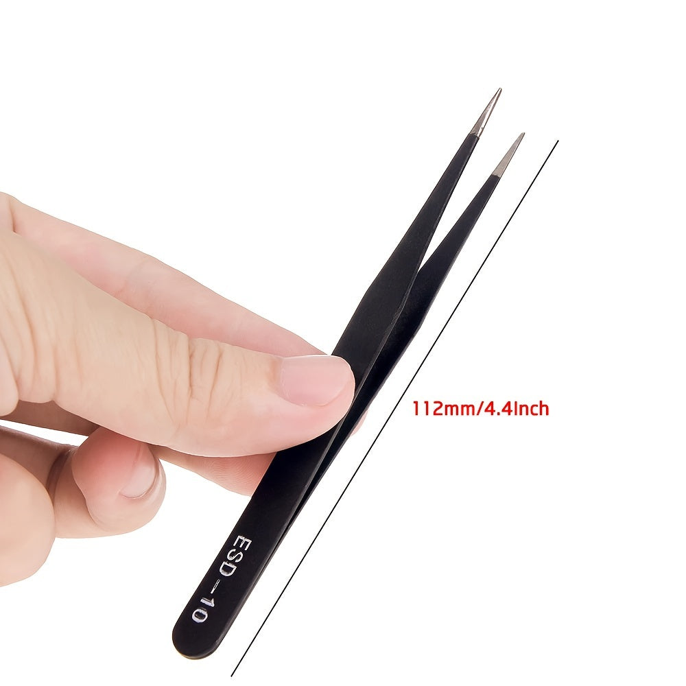 6 Pack Tweezers for Miniatures