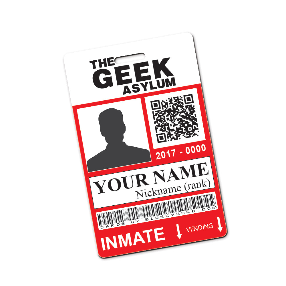 Geek Asylum Personalised ID
