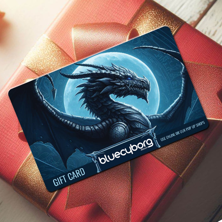 The BlueCyborg Gift Card.