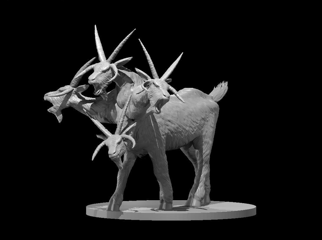 Goat Hydra - 28mm Scale Miniature
