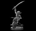 Goblin Tricycle Raider 28mm scale miniature