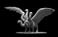 Goose Hydra - 28mm Scale Miniature