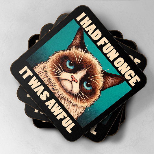 Grumpy Cat Coaster