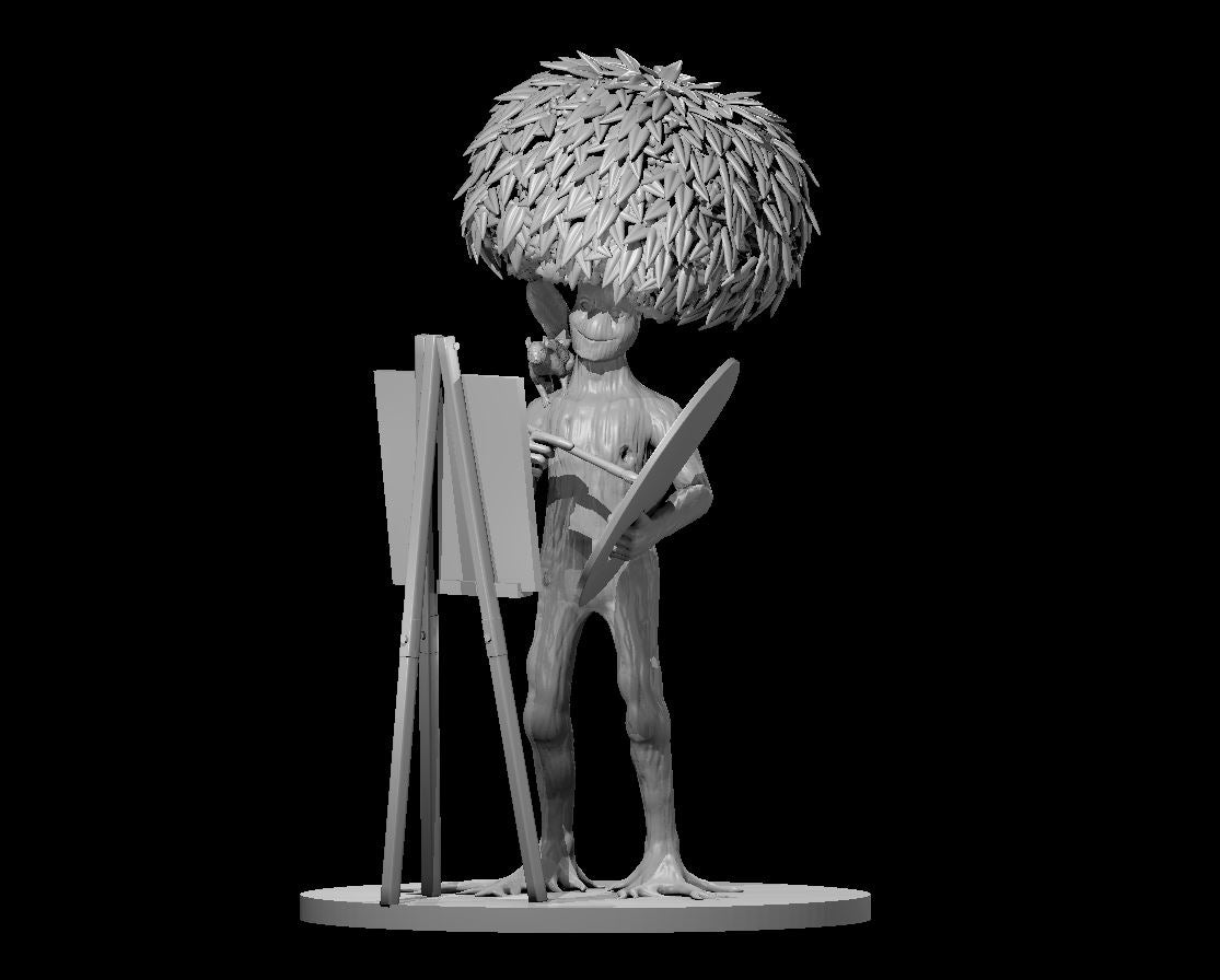 Happy Little Treant Painter 28mm scale miniature