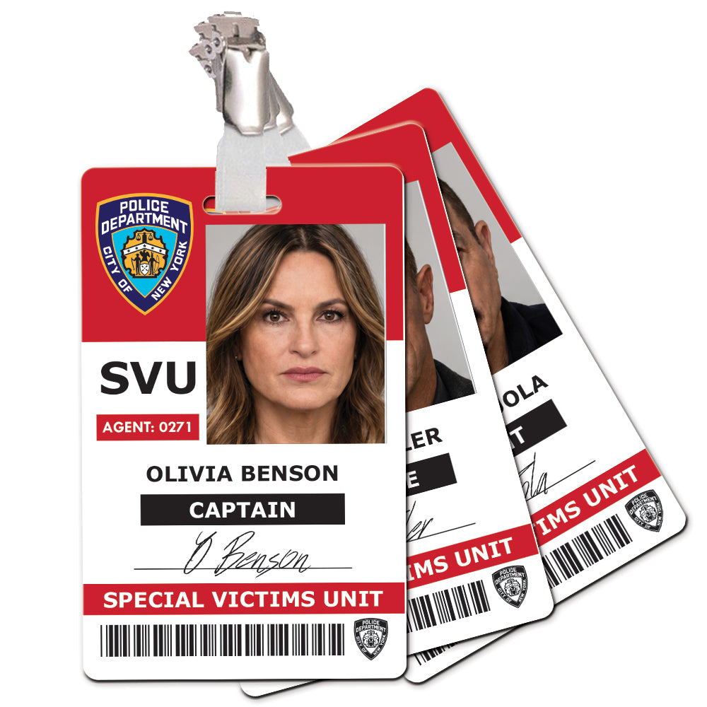 Law & Order SVU Cosplay ID Card