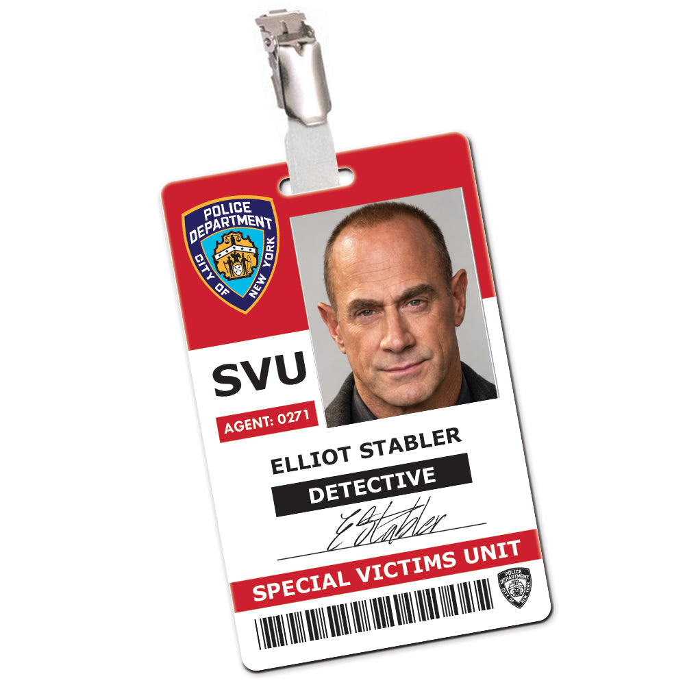 Law & Order SVU Cosplay ID Card