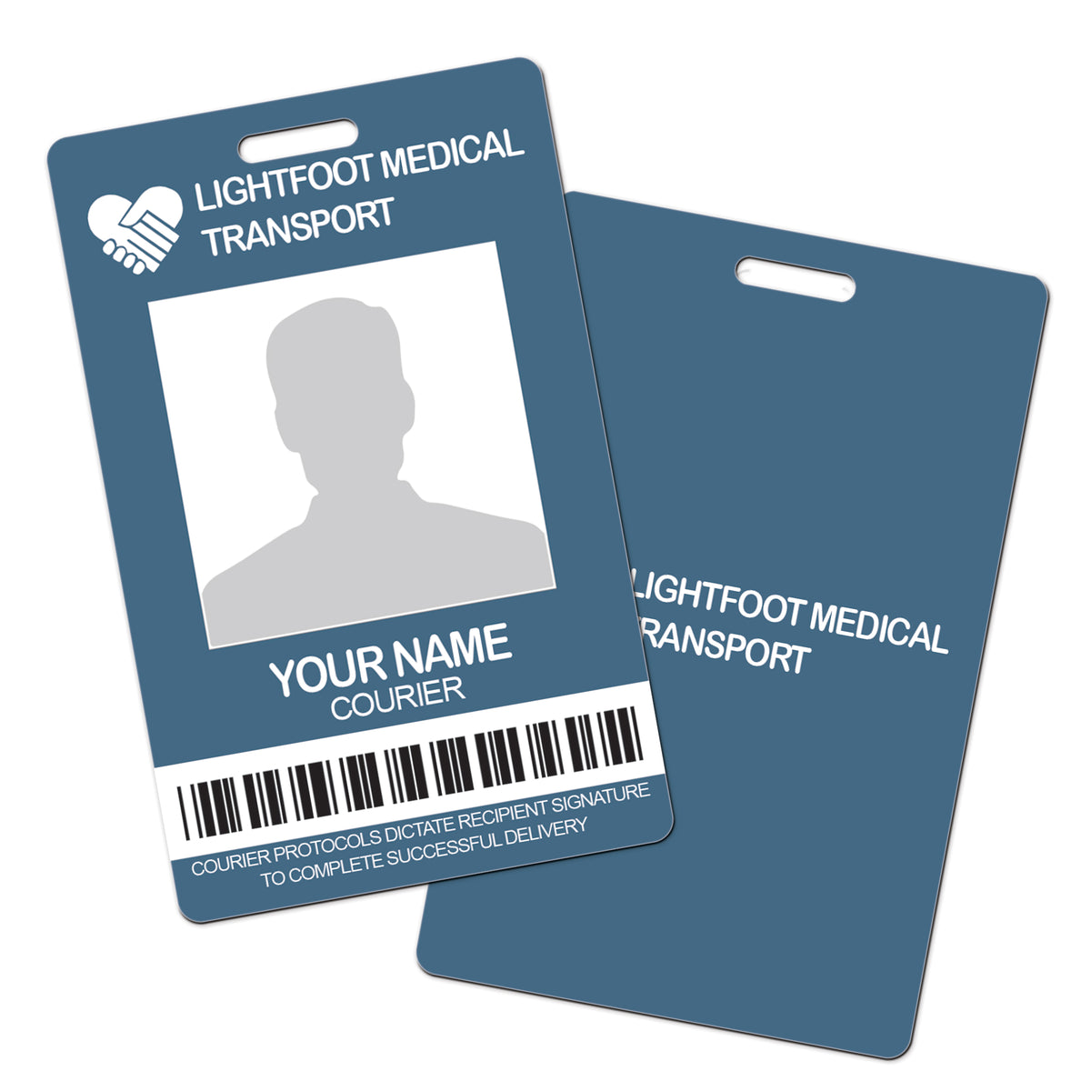 Lightfoot Medical Transport Personalised Cosplay ID Card - Resident Evil Inspired