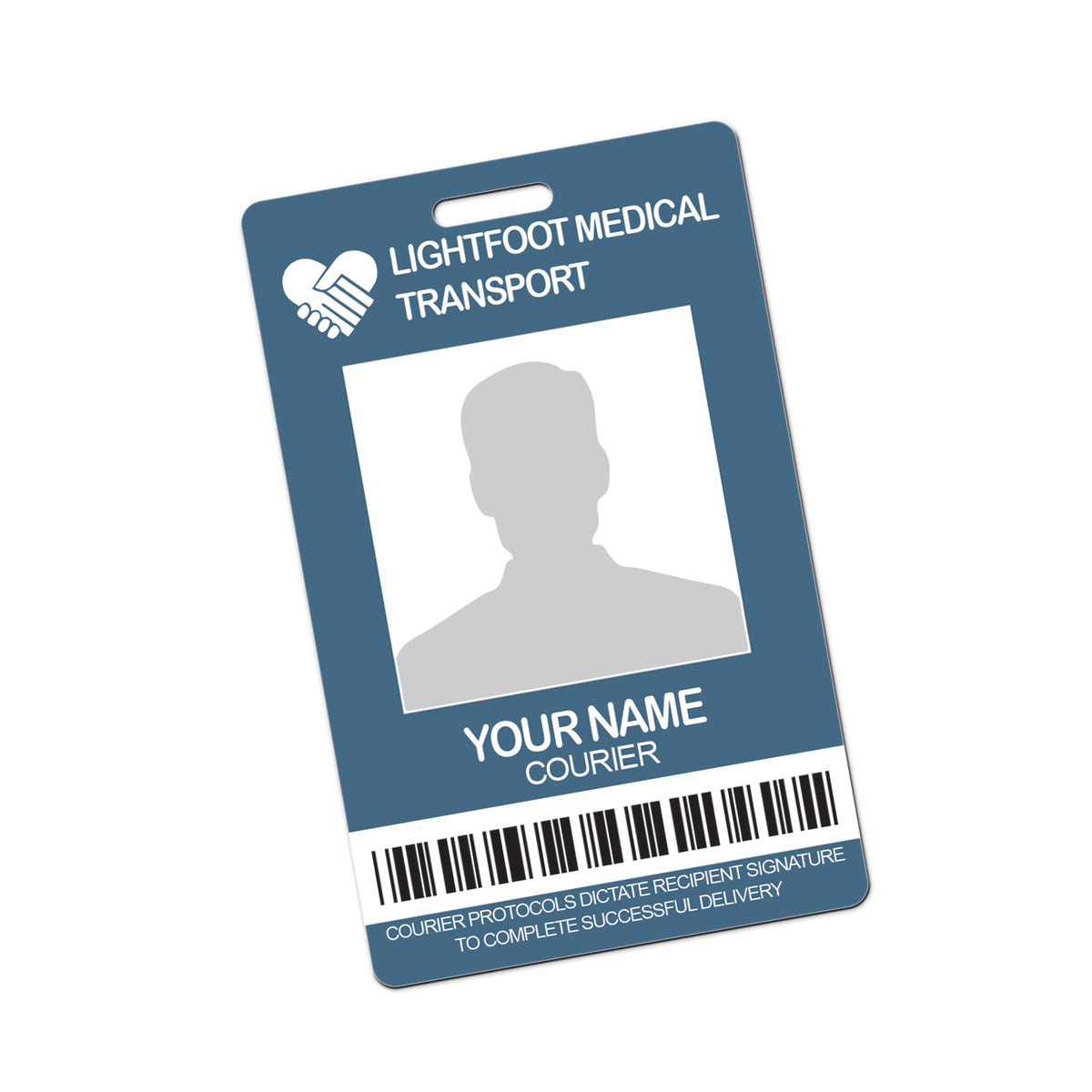 Lightfoot Medical Transport Personalised Cosplay ID Card - Resident Evil Inspired
