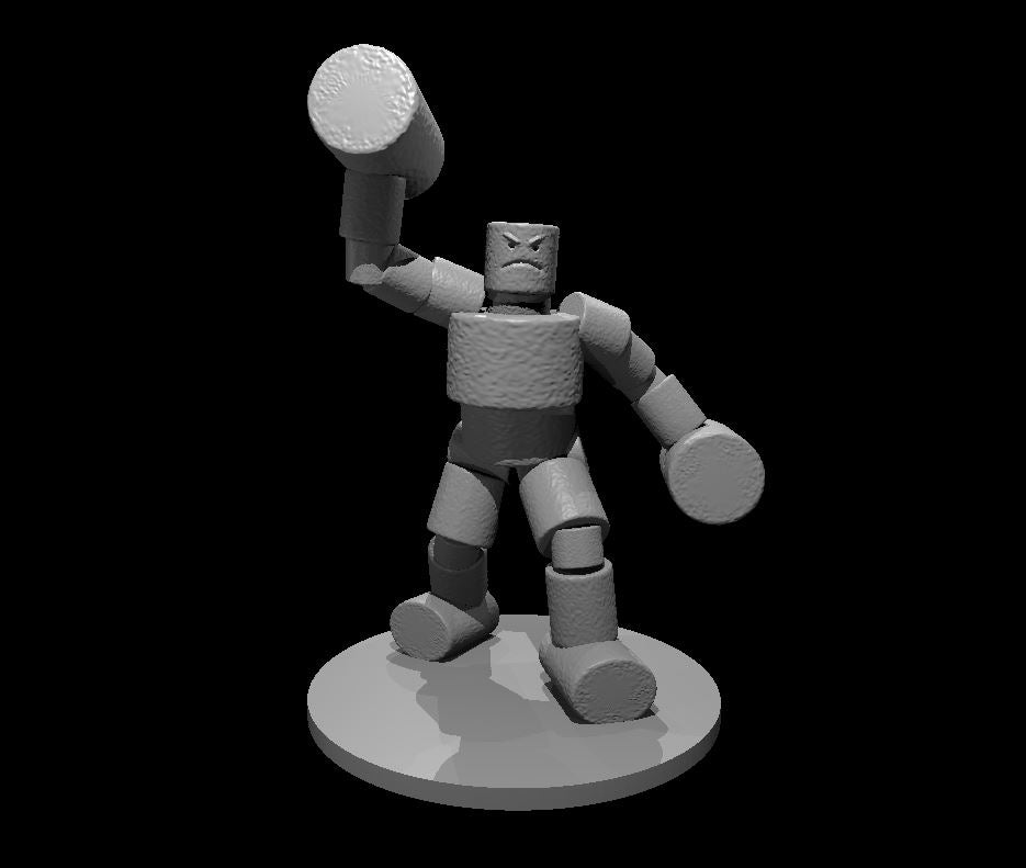 Marshmallow Golem - 28mm Scale Miniature