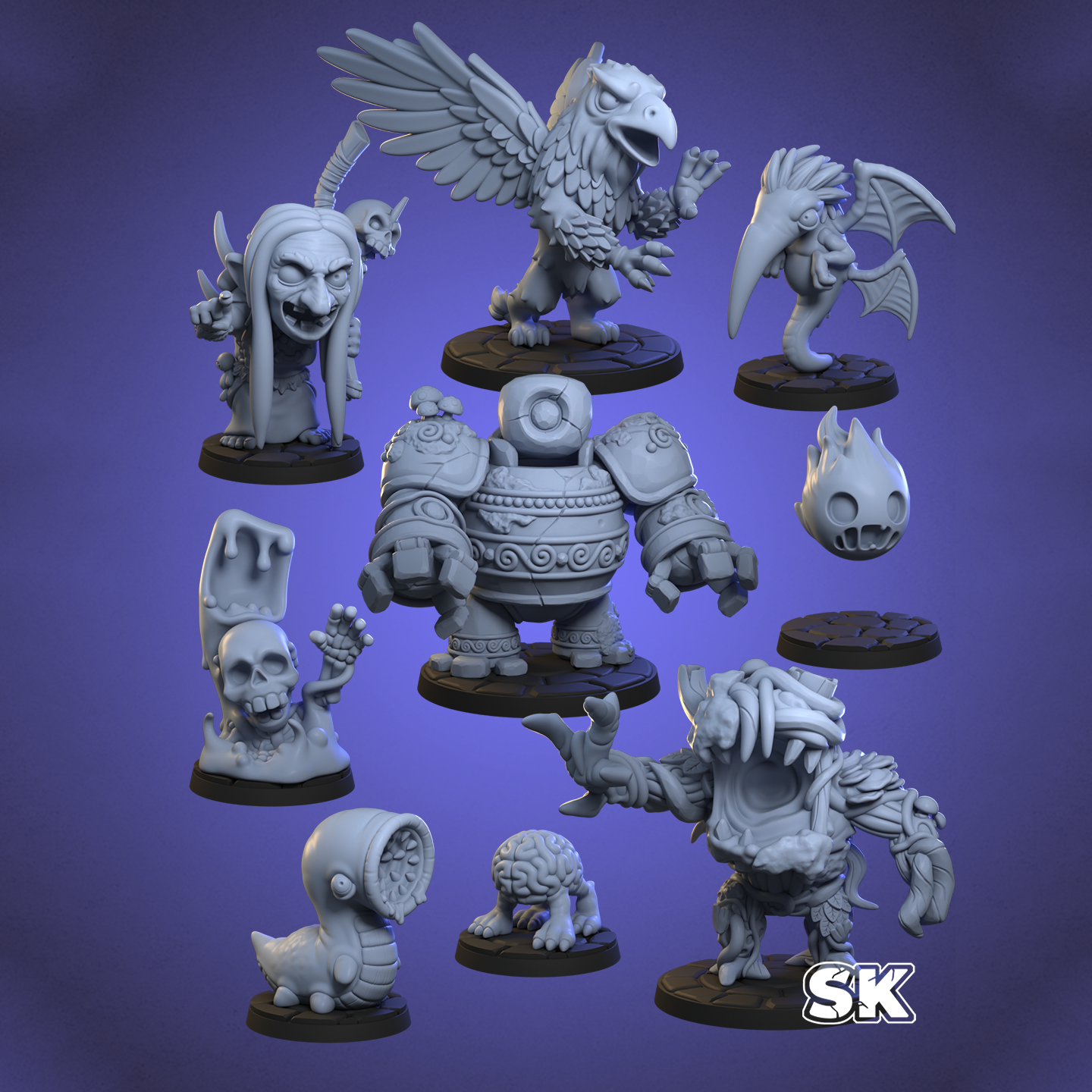 Stone King's Monsters