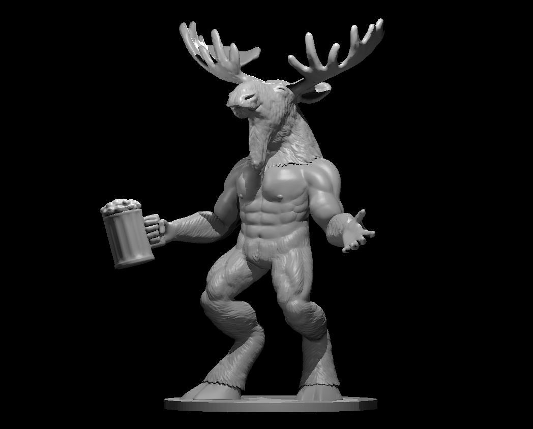 Moosataur - 28mm Scale Miniature
