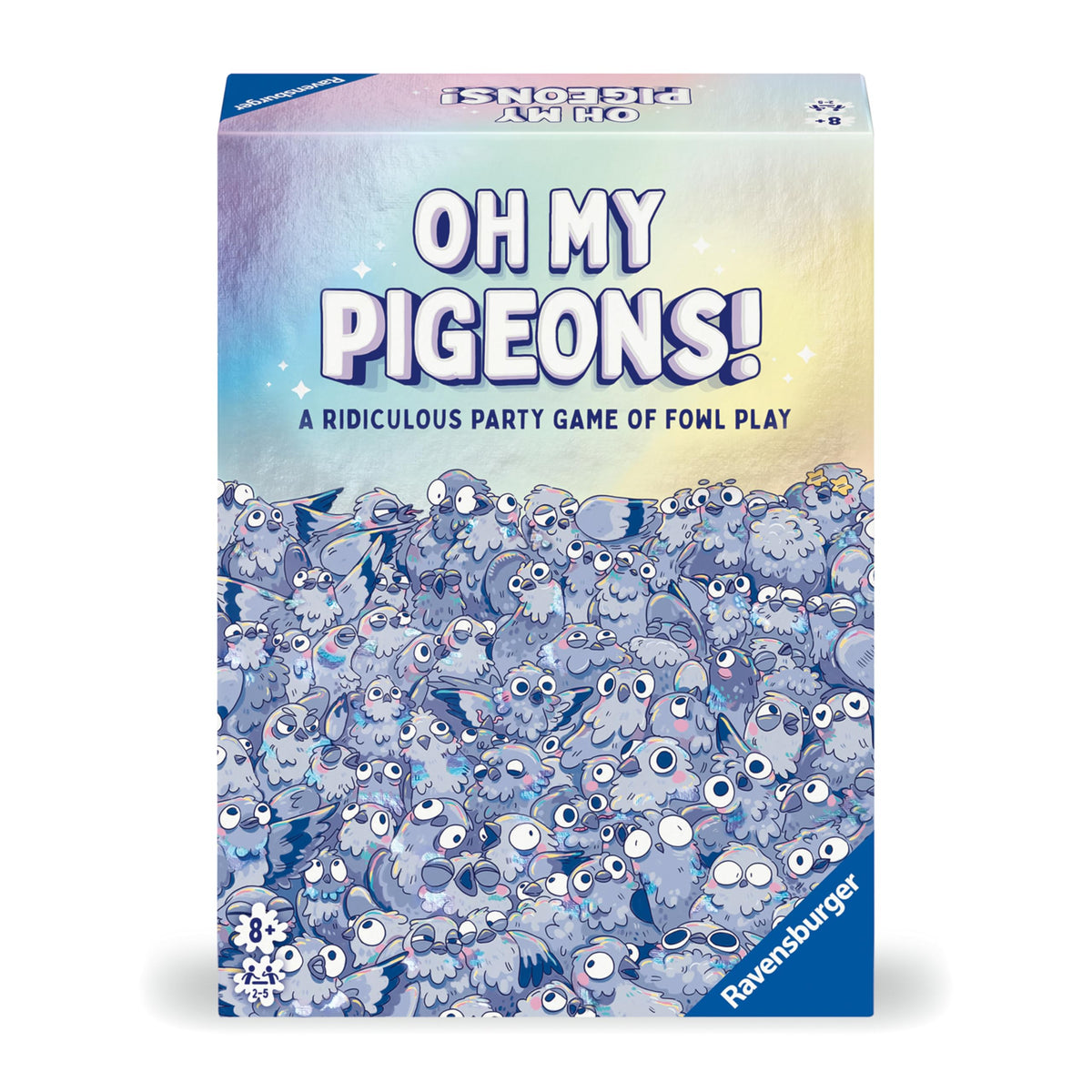 Oh My Pigeons! party game box