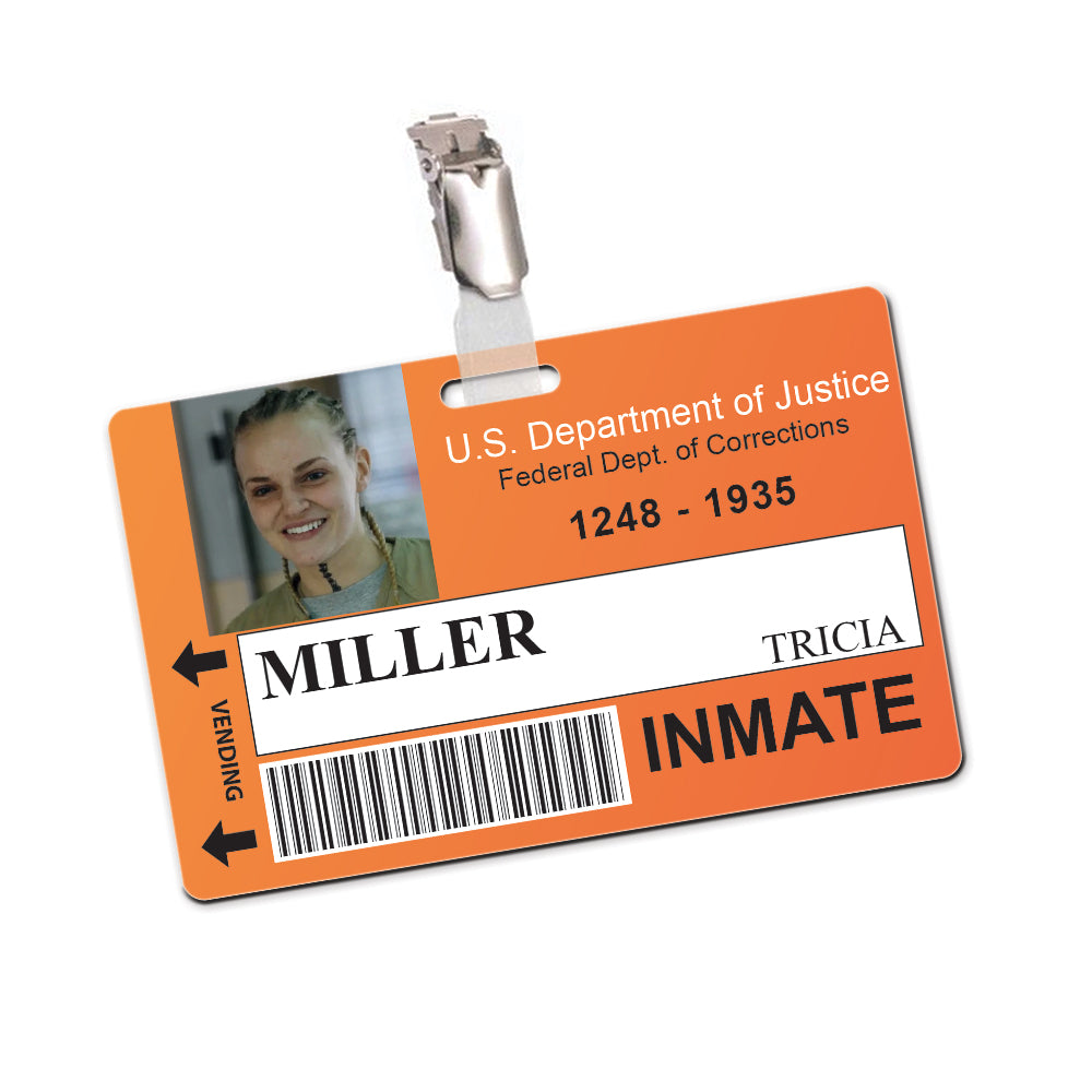 Orange is the New Black Inmate Cosplay / Prop ID Card