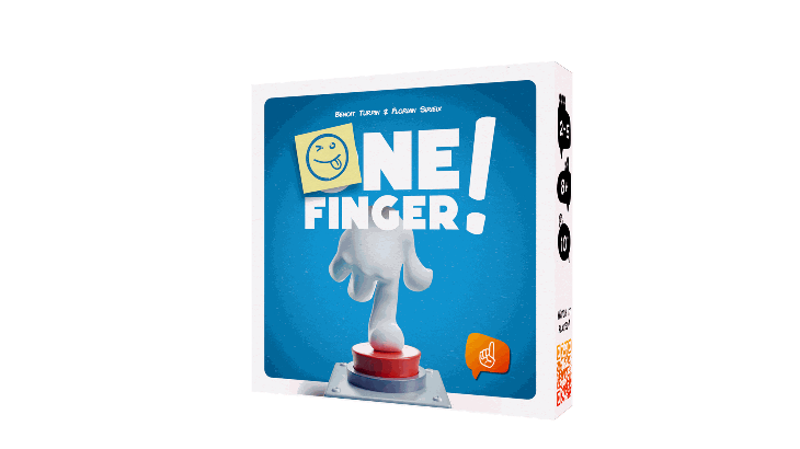 One Finger! bluffing party game box