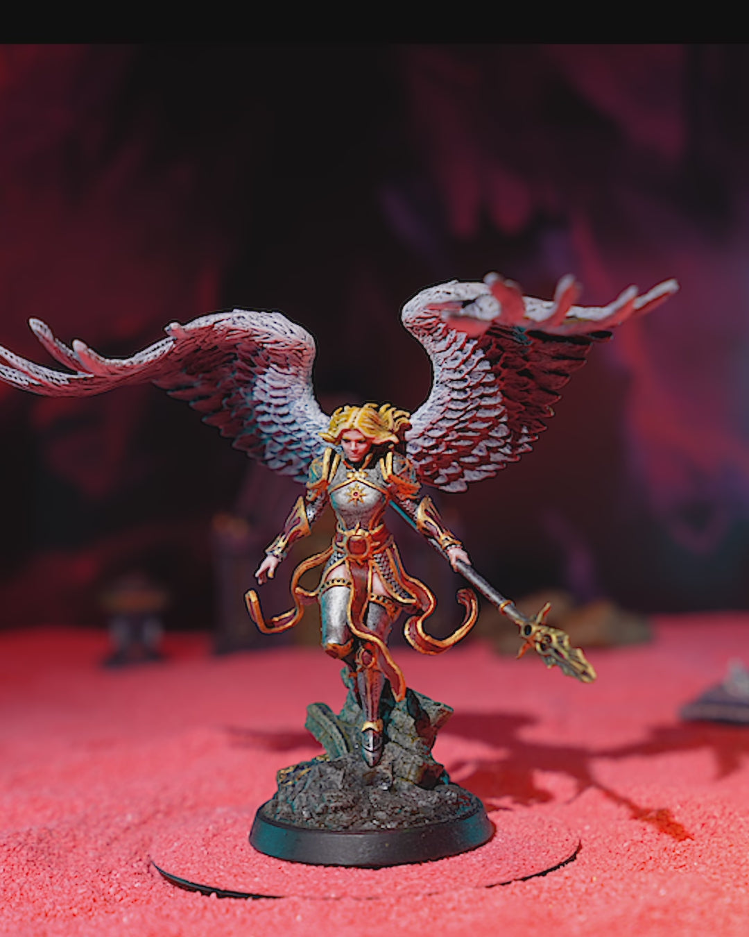 Dianna The Lightbringer - 32mm / 75mm Scale Miniature