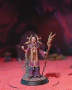 Kalal, Highpriest of Arzan - NPC -  32mm / 75mm Scale Miniature