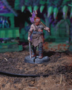 Thundar Northwolf - Dwarf Cleric -  32mm / 75mm Scale Miniature