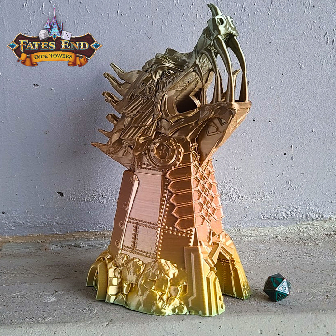ClockWork Dice Tower