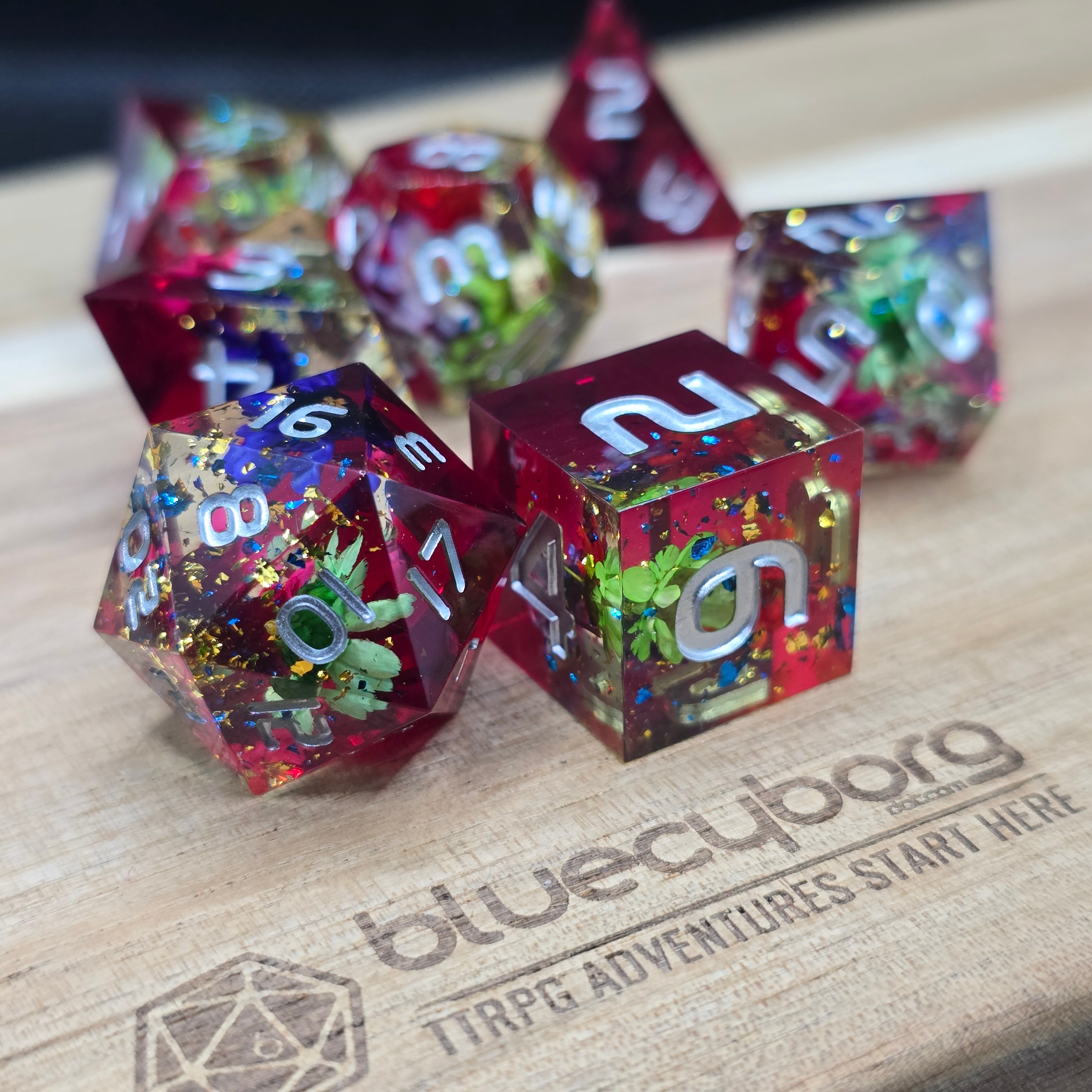 Floraclysm - Resin Dice Set
