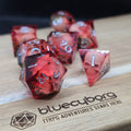 Bloodbound Remains - Horror Themed  - Resin Dice Set