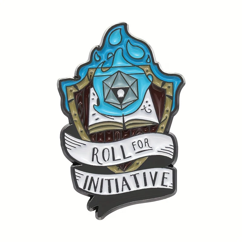 Roll For Initiative Enamel Pin Badge
