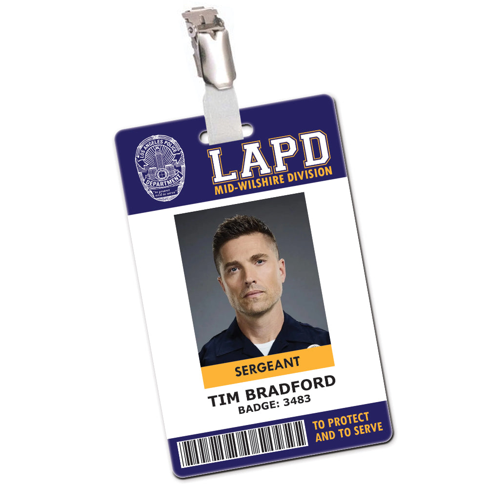 The Rookie Cosplay ID Card