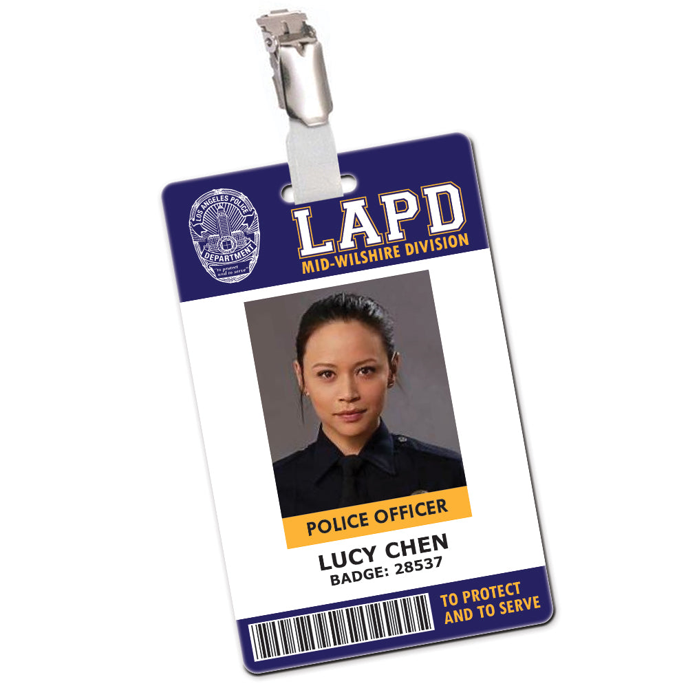 The Rookie Cosplay ID Card