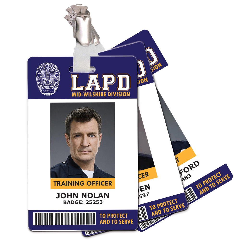 The Rookie Cosplay ID Card