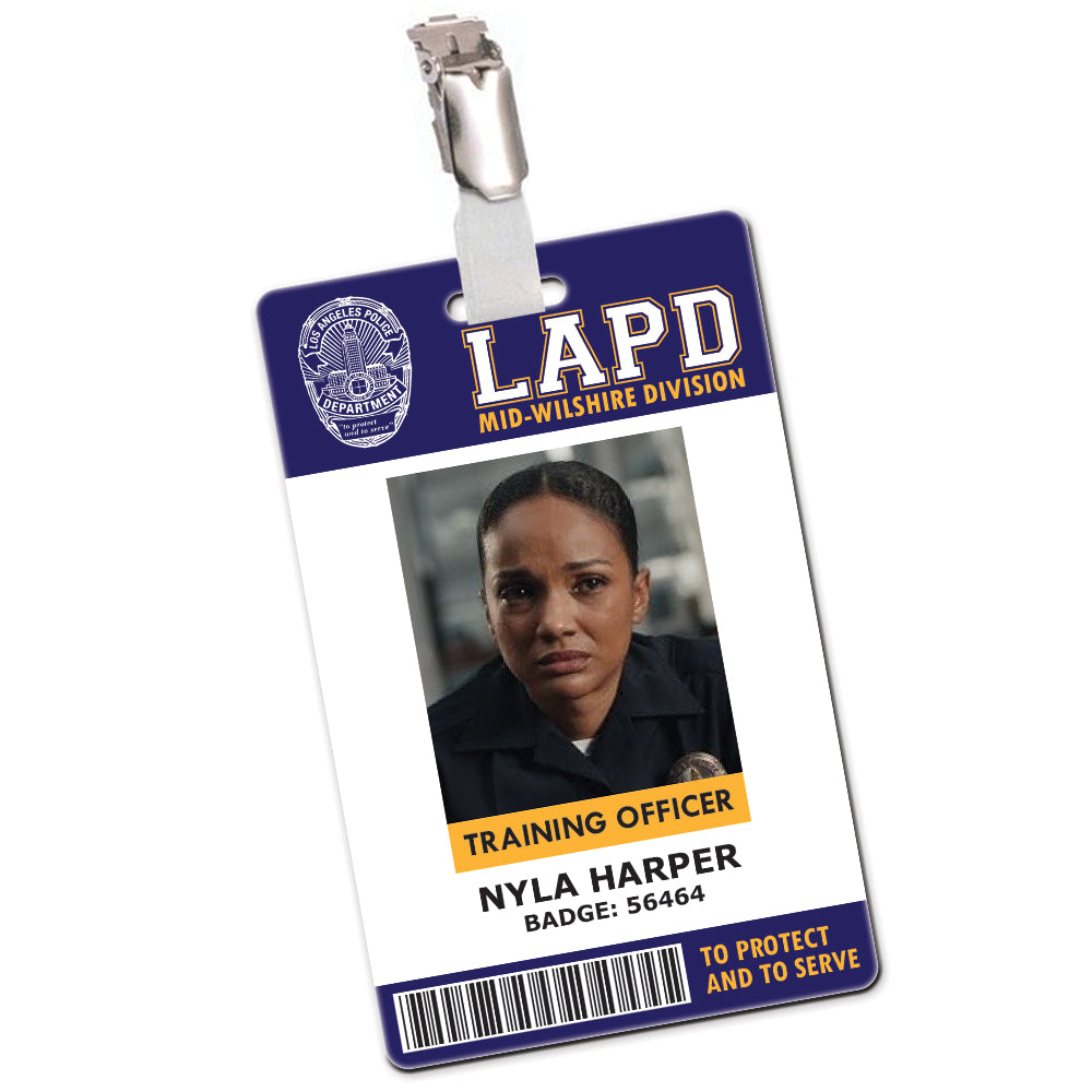 The Rookie Cosplay ID Card