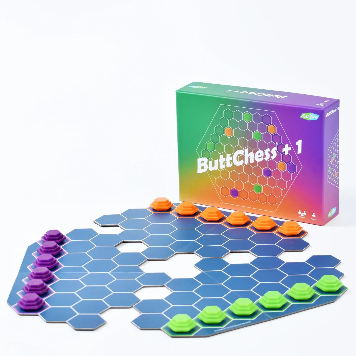 ButtChess +1 - A strategy game for 3 players