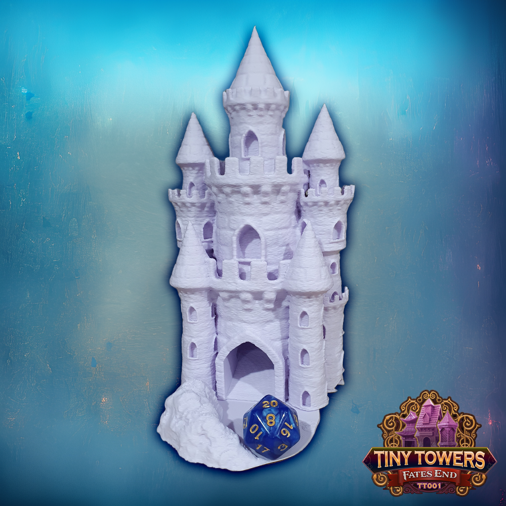 Sand Castle Tiny Dice Tower