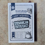 Shenanigan Enthusiast enamel pin badge on BlueCyborg loot card