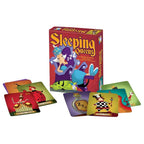 Sleeping Queens card game cards and box