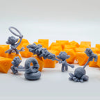 Sour Gummy Goblins printed miniature set