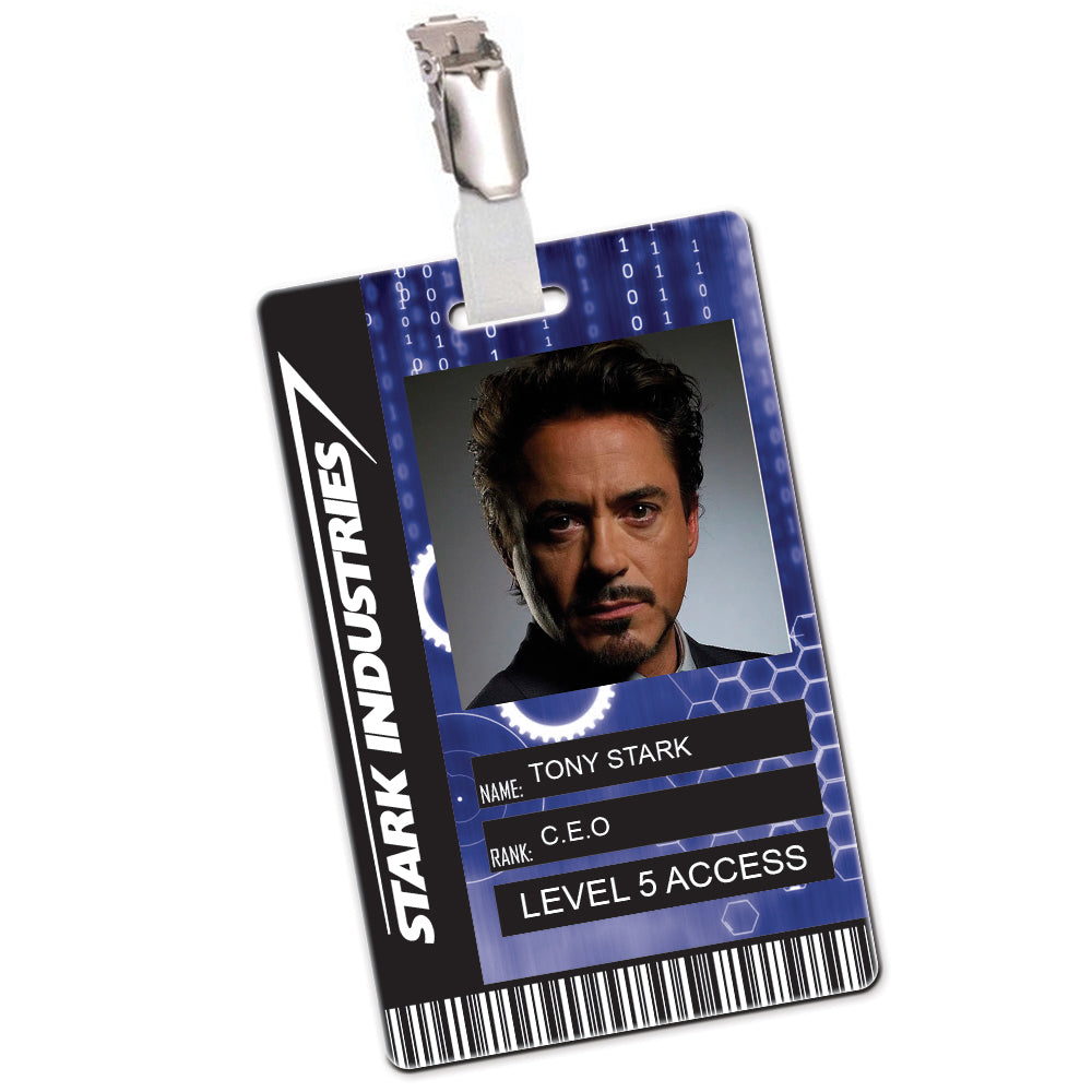 Stark Industries Cosplay ID Card