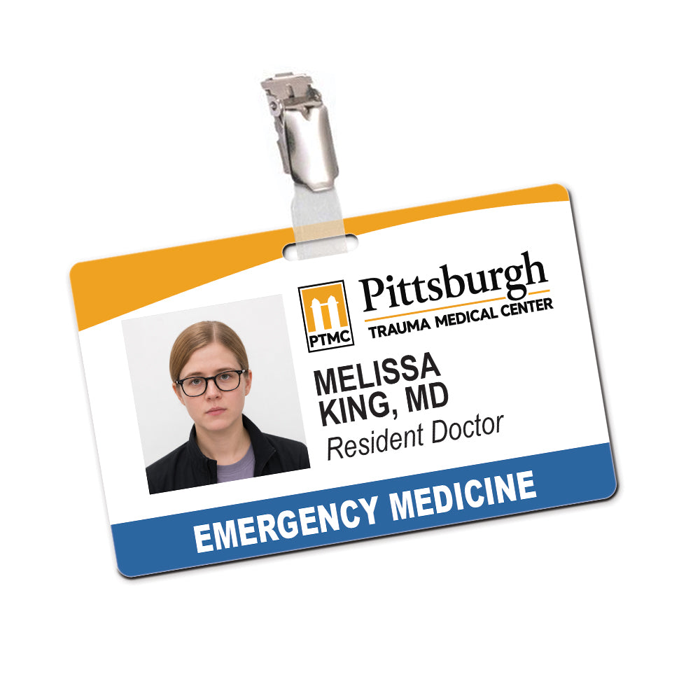 The Pitt Cosplay ID Card