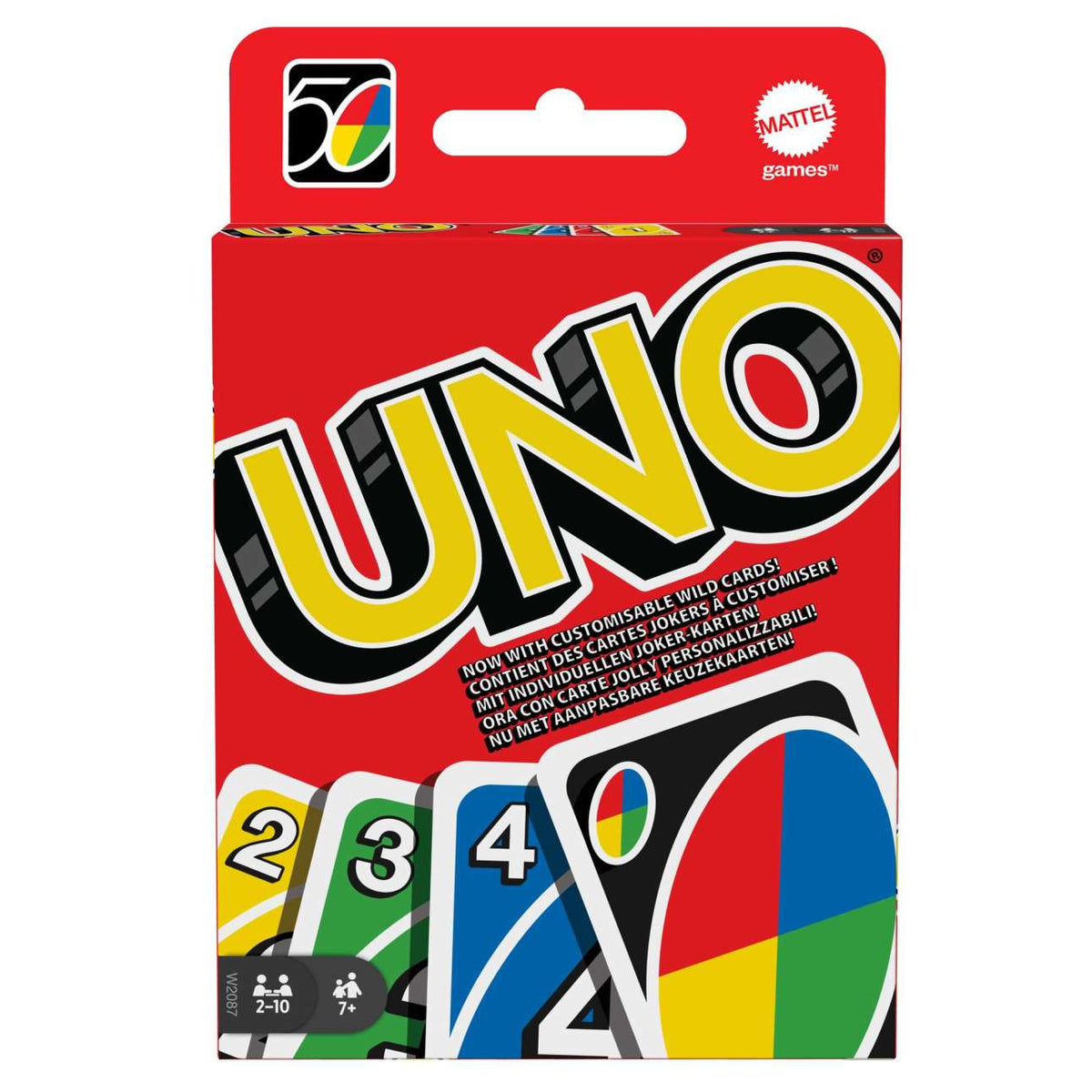 UNO classic card game box
